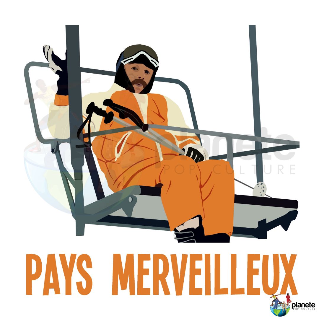 Chaussettes B & S Socks x Planète Pop Culture - les Bronzés pays merveilleux