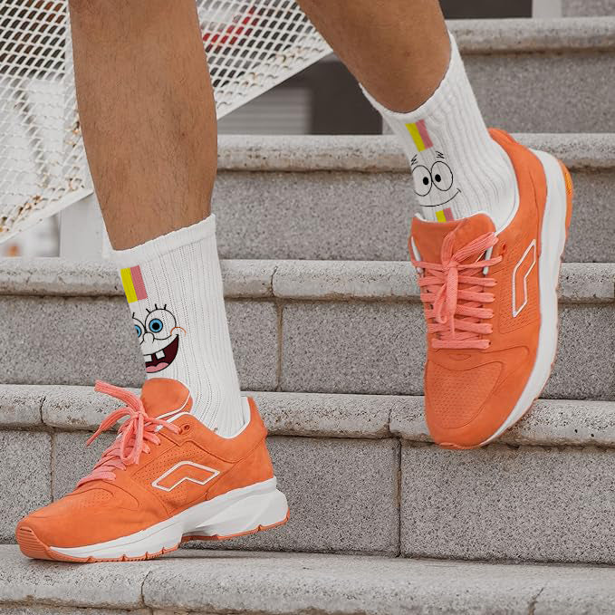 Chaussettes B & S Socks - Bob l'éponge et Patrick face