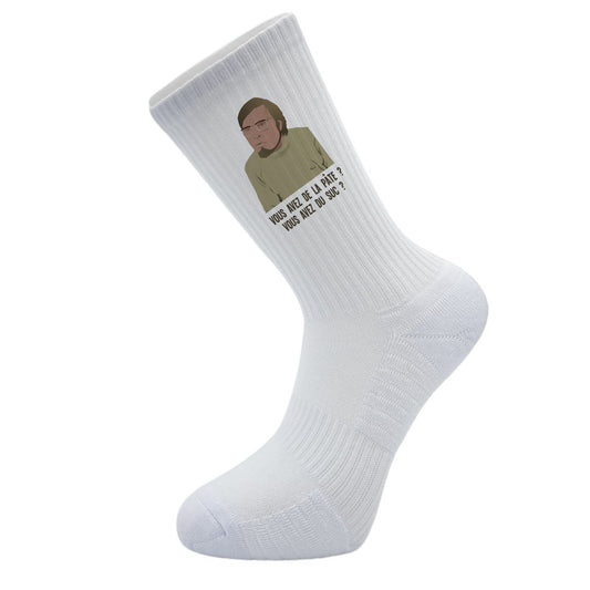 Chaussettes B & S Socks x Planète Pop Culture - les Bronzés Gilbert