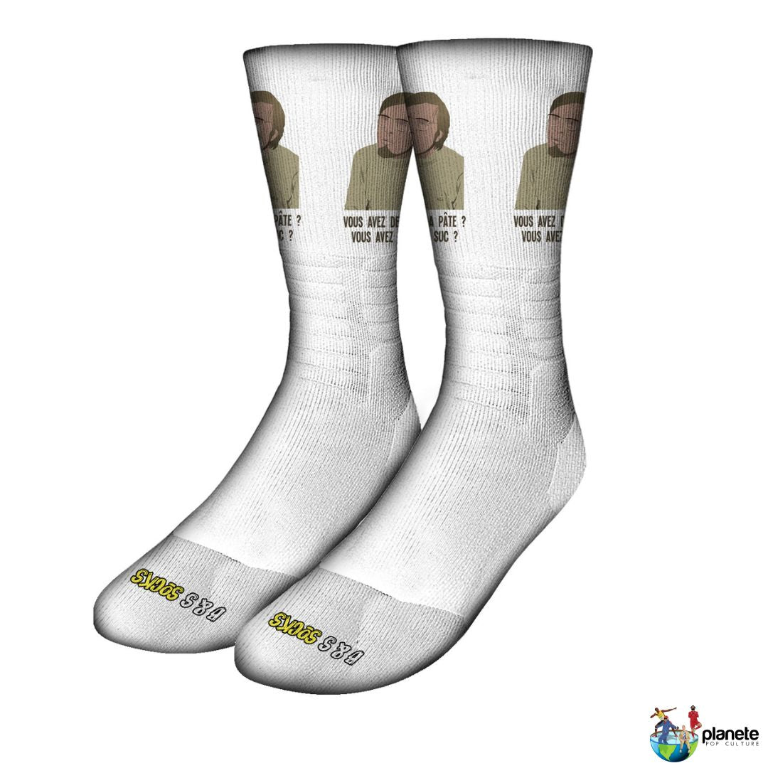 Chaussettes B & S Socks x Planète Pop Culture - les Bronzés Gilbert