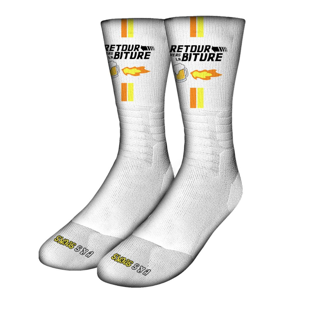 Chaussettes B & S Socks - Retour vers la Biture