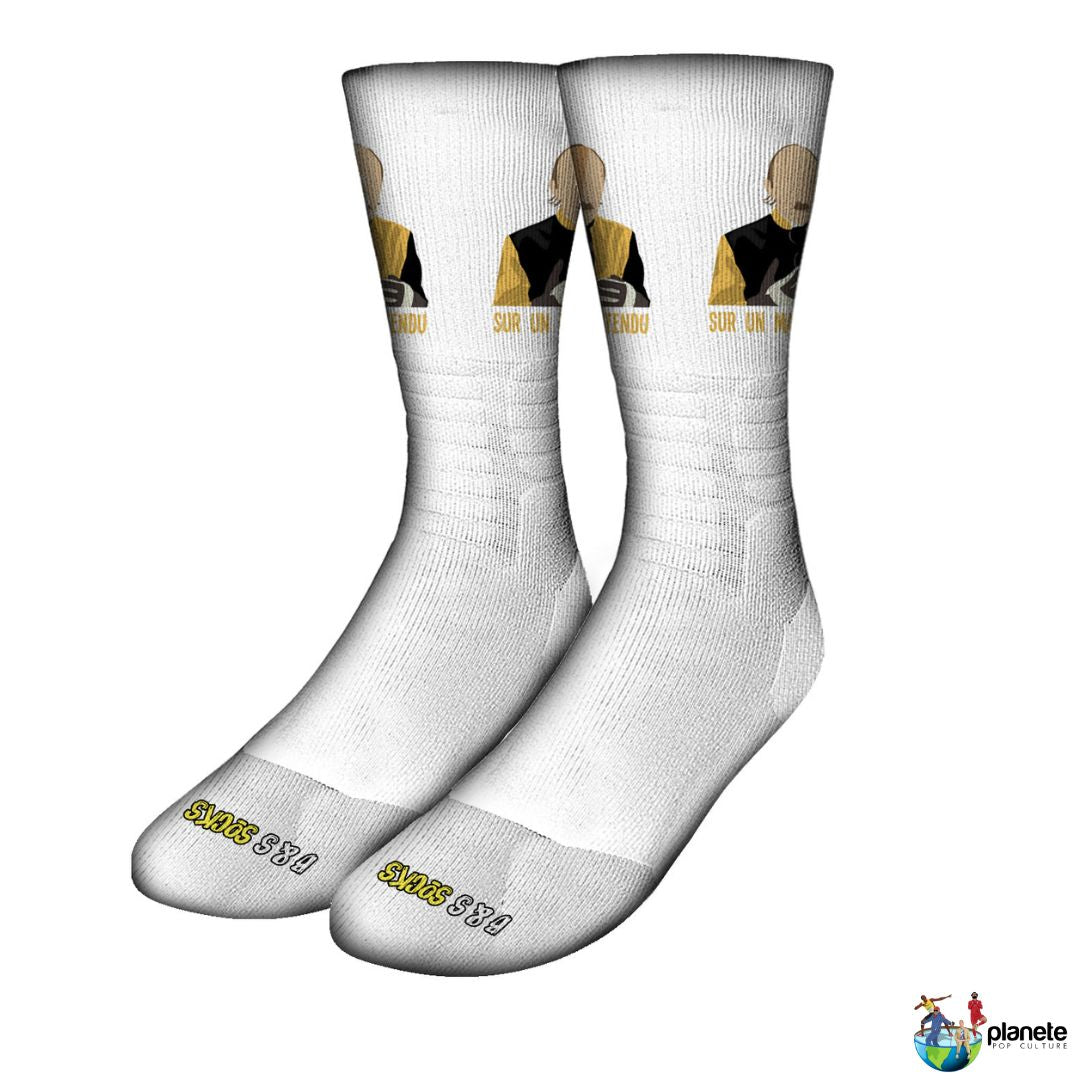 Chaussettes B & S Socks x Planète Pop Culture - les Bronzés sur un malentendu