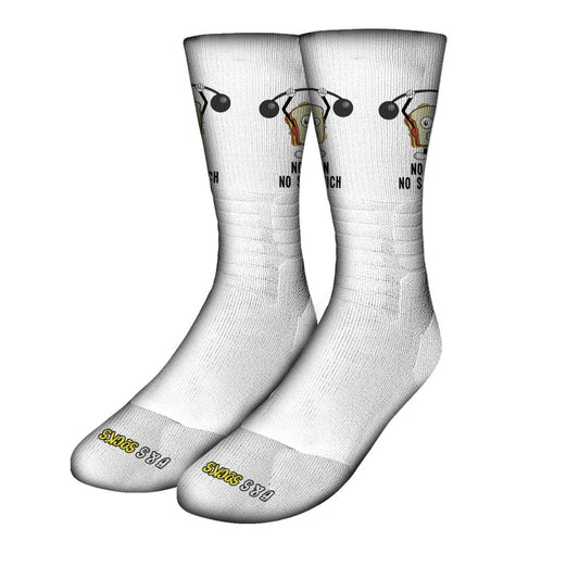 Chaussettes B & S Socks x Planète Pop Culture - No pain no sandwich