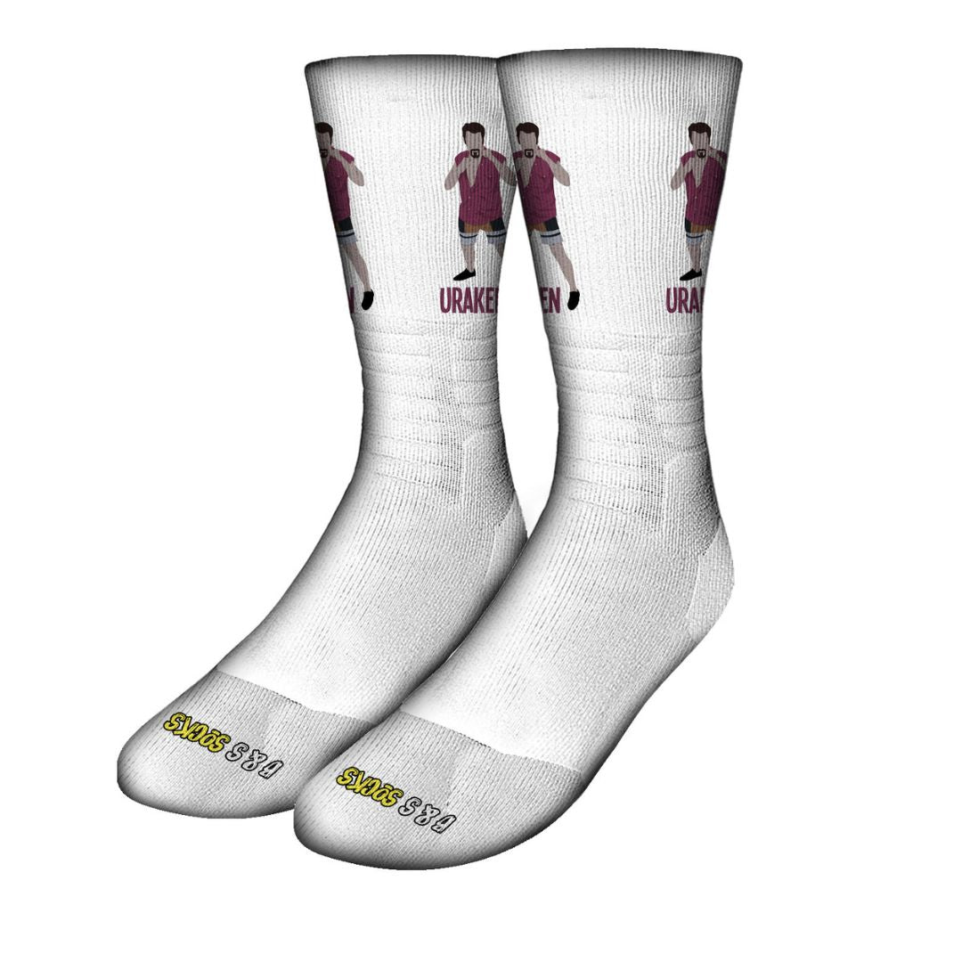 Chaussettes B & S Socks x Planète Pop Culture - Uraken Johnny Cadillac