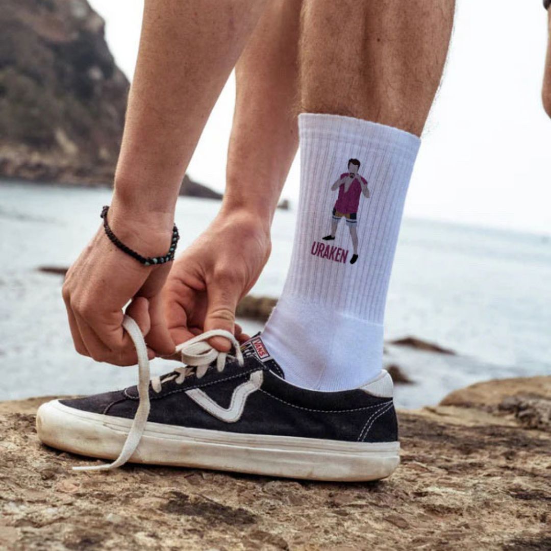 Chaussettes B & S Socks x Planète Pop Culture - Uraken Johnny Cadillac