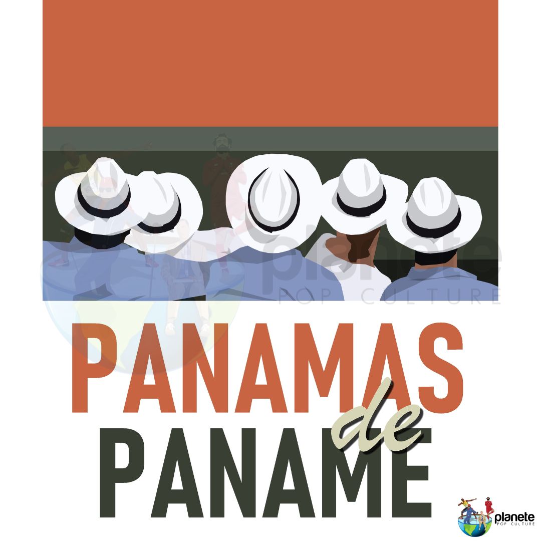 Chaussettes B & S Socks x Planète Pop Culture - Les panamas de Paname