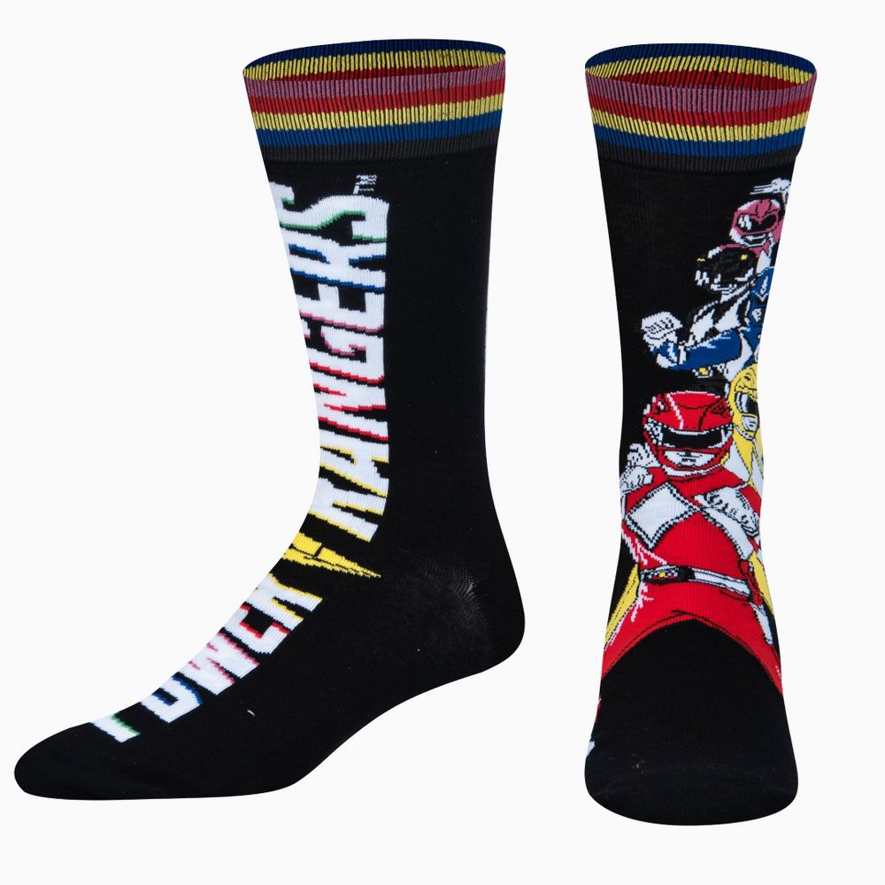 Chaussettes ODDSOX - Power Rangers