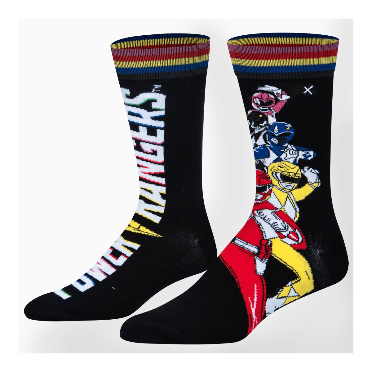 Chaussettes ODDSOX - Power Rangers