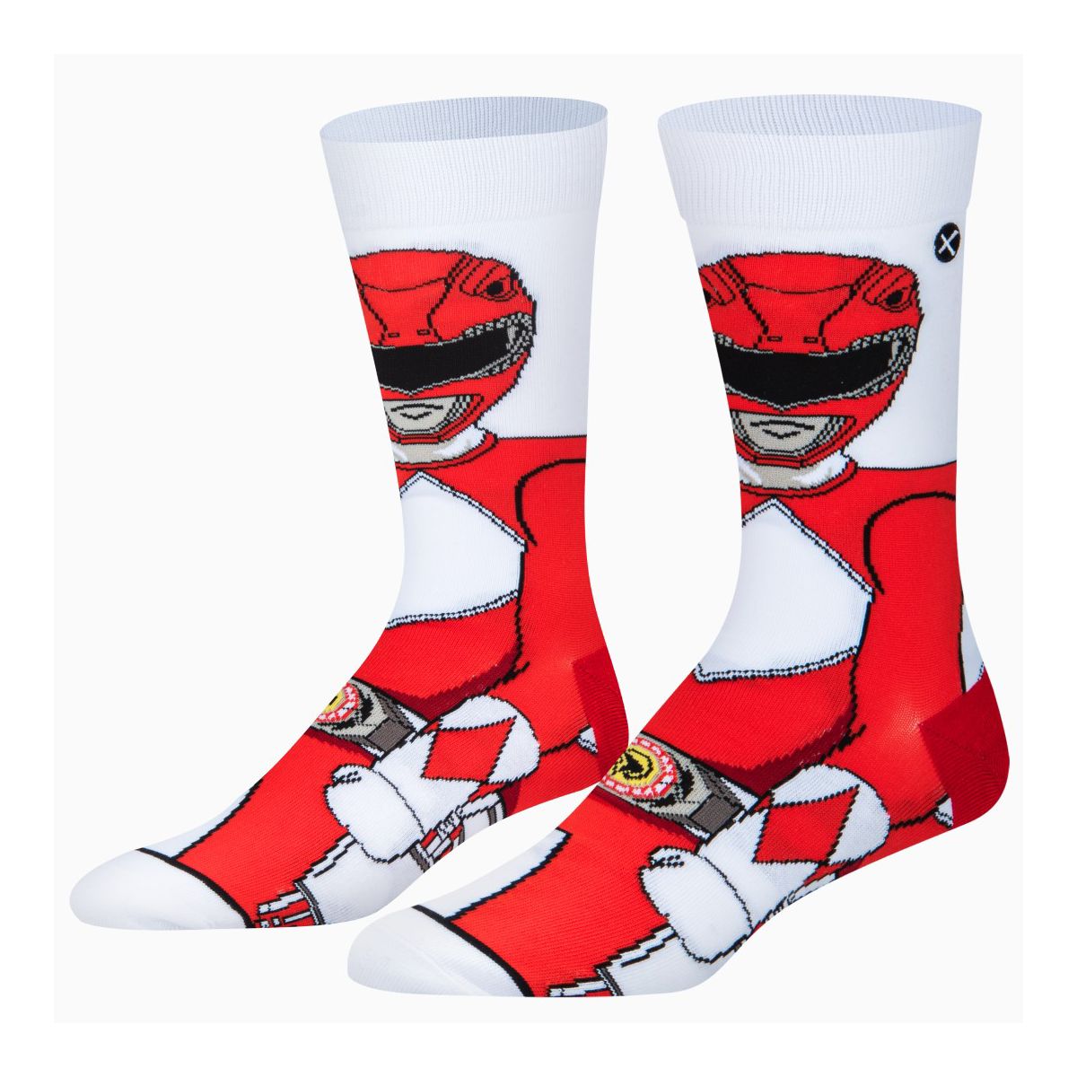 Chaussettes ODDSOX - Red Power Ranger - Jason