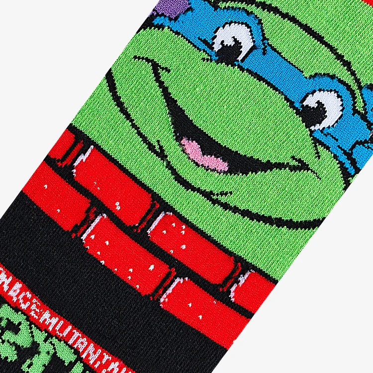 Chaussettes ODDSOX - Tortues Ninja Mash-up