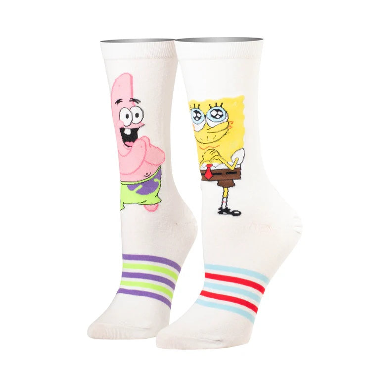 Chaussettes ODDSOX - Bob L'Éponge et Patrick Cute