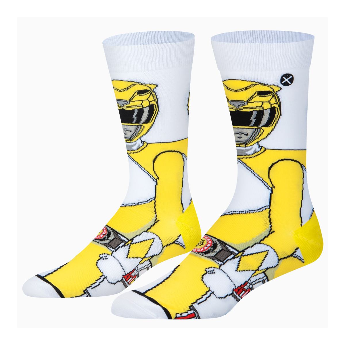 Chaussettes ODDSOX - Yellow Power Ranger - Trini