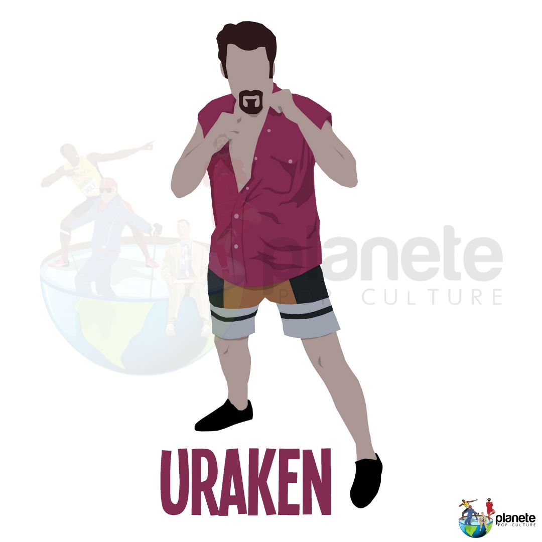 Chaussettes B & S Socks x Planète Pop Culture - Uraken Johnny Cadillac