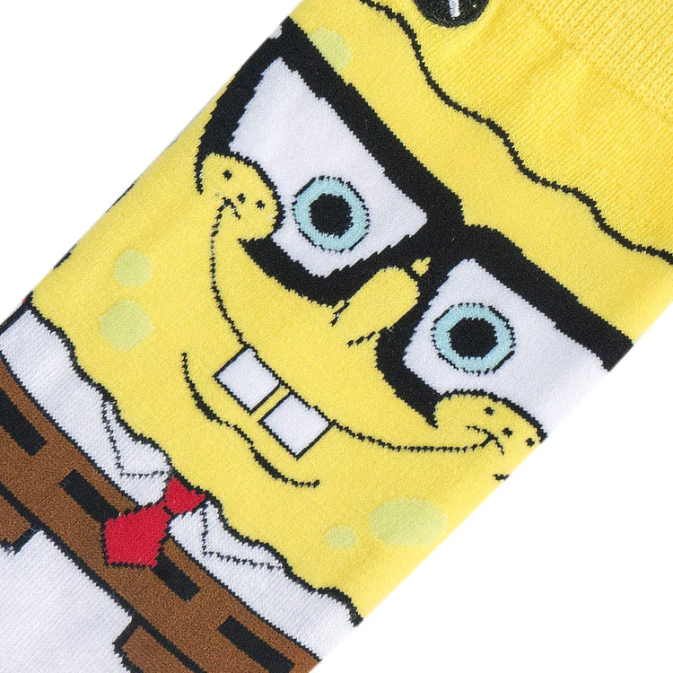 Chaussettes ODDSOX- Geeks Bob l'éponge et Patrick