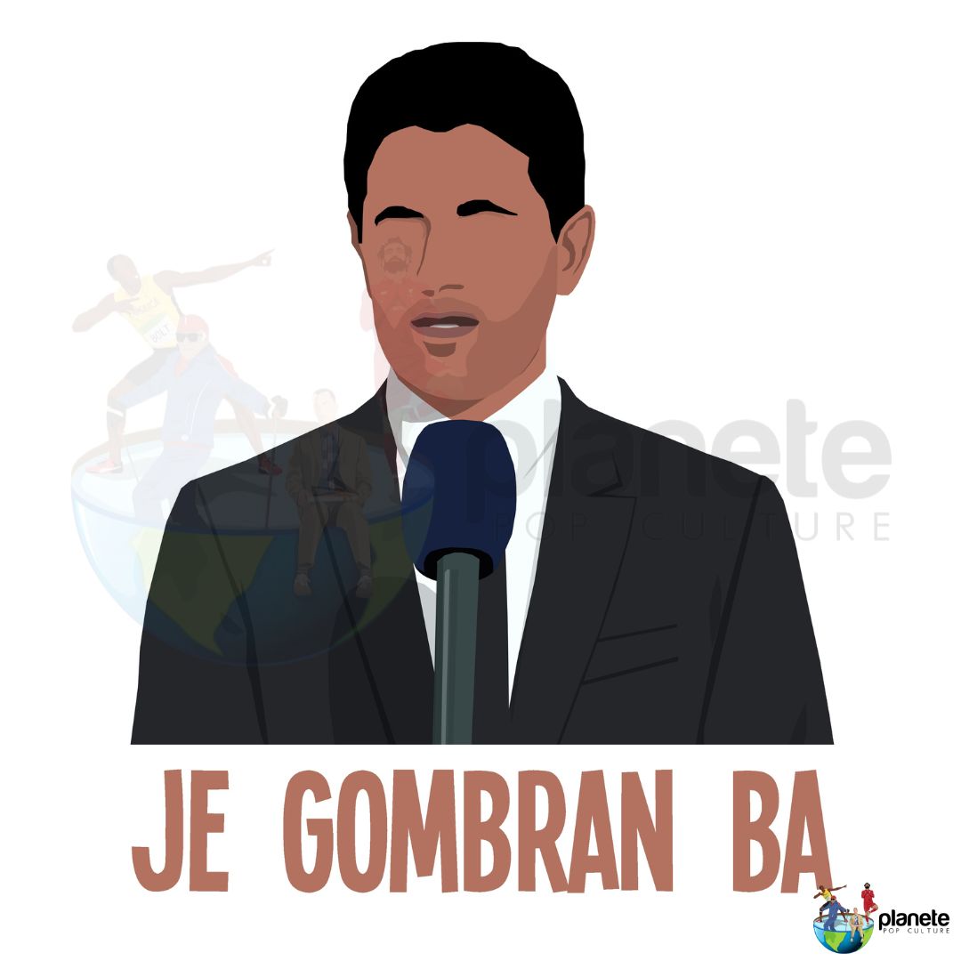 Chaussettes B & S Socks x Planète Pop Culture - Je gombran ba