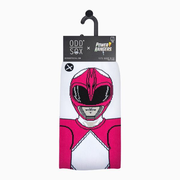 Chaussettes ODDSOX - Pink Power Ranger - Kimberly