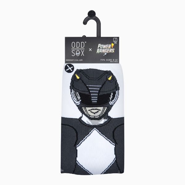 Chaussettes ODDSOX - Black Power Ranger - Zack