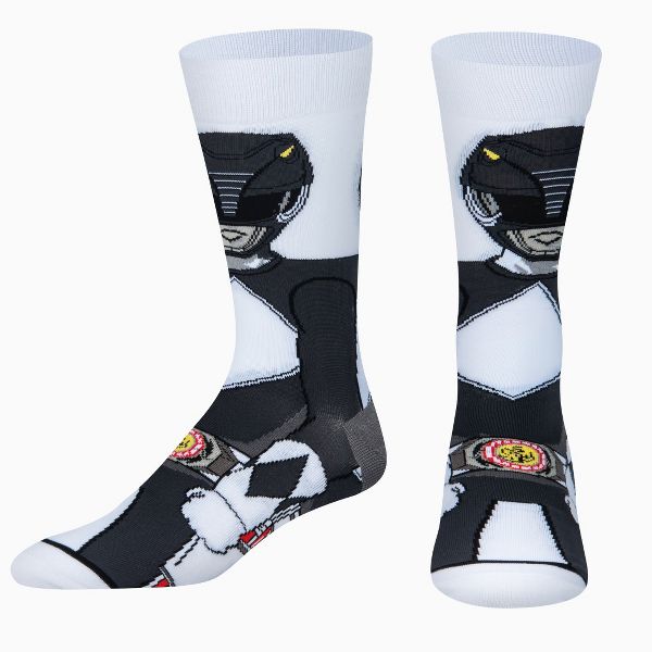 Chaussettes ODDSOX - Black Power Ranger - Zack