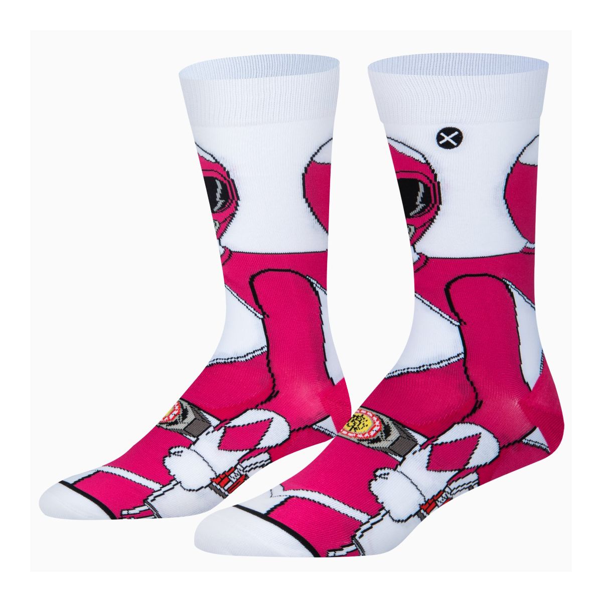 Chaussettes ODDSOX - Pink Power Ranger - Kimberly