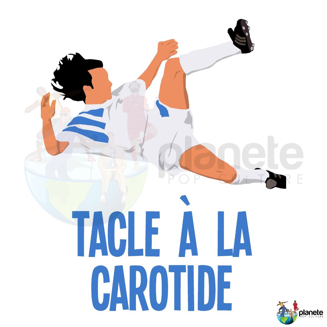 Chaussettes B & S Socks x Planète Pop Culture - Le tacle à la carotide d'Eric Di Meco