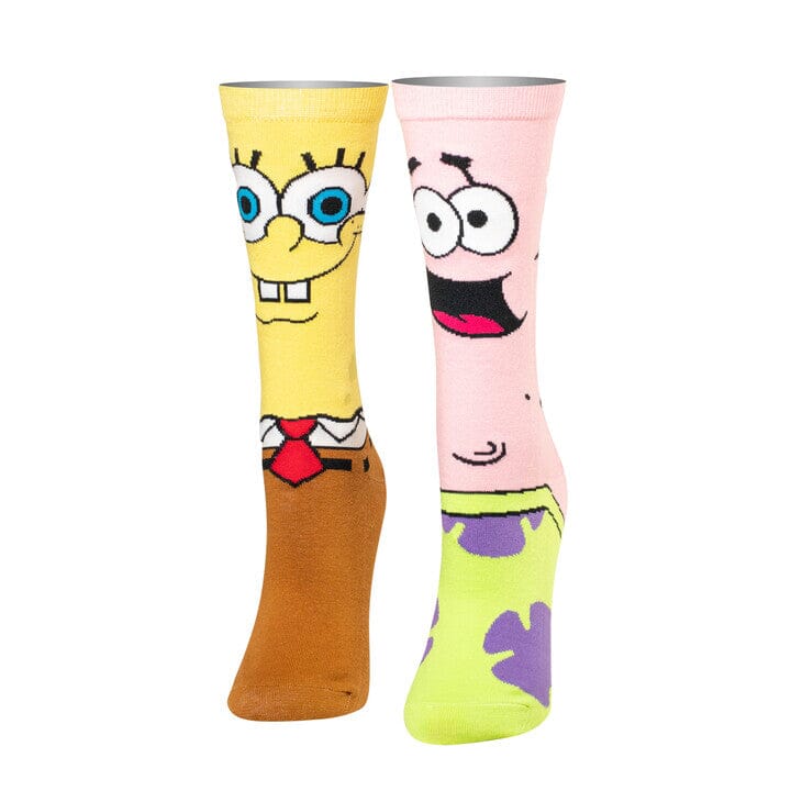 Chaussettes ODDSOX - Bob L'Éponge et Patrick Smile