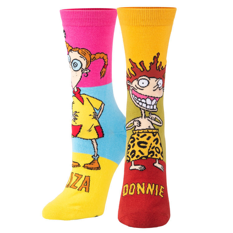 Chaussettes ODDSOX - Famille Delajungle - Eliza et Donnie