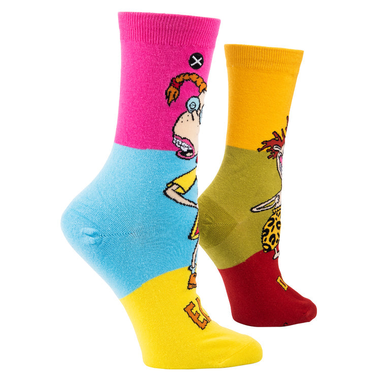 Chaussettes ODDSOX - Famille Delajungle - Eliza et Donnie