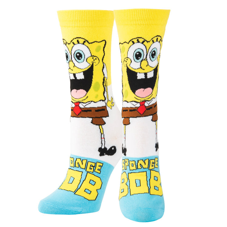 Chaussettes ODDSOX- Happy Bob L'Éponge
