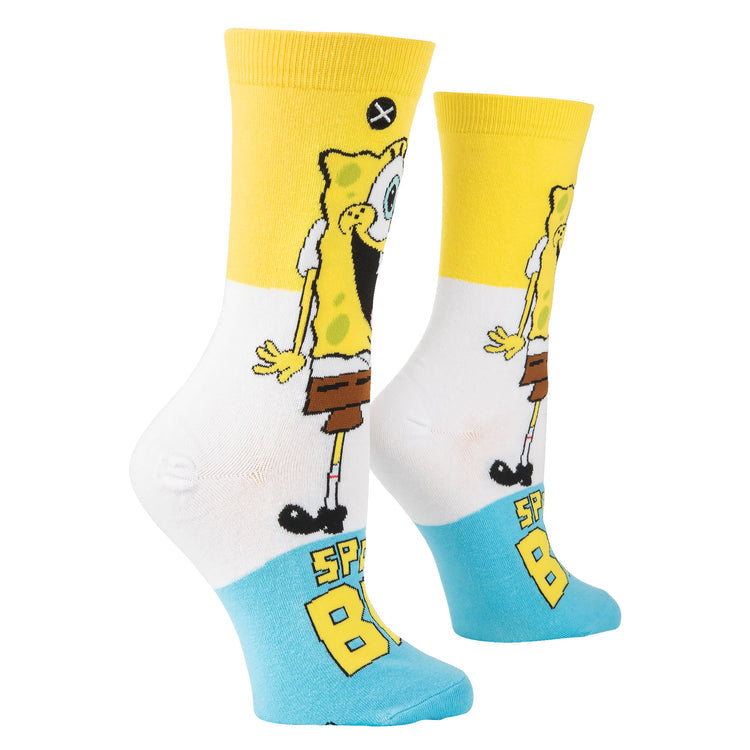 Chaussettes ODDSOX- Happy Bob L'Éponge