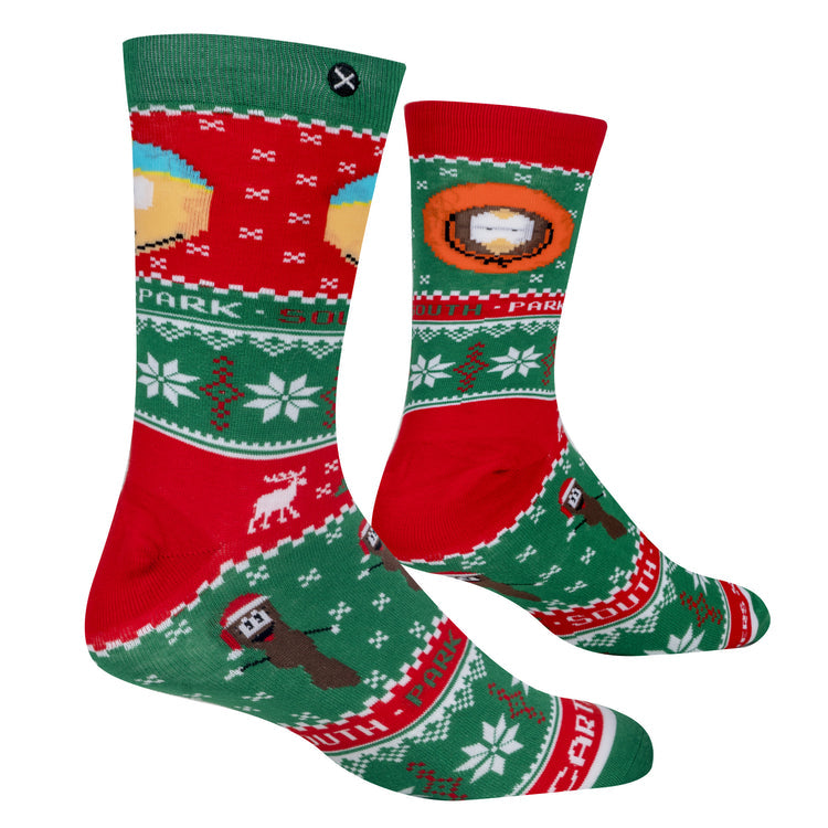 Chaussettes ODDSOX - Xmas South Park