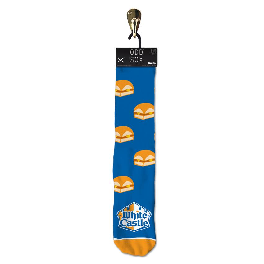 Chaussettes ODDSOX - White Castle Burger