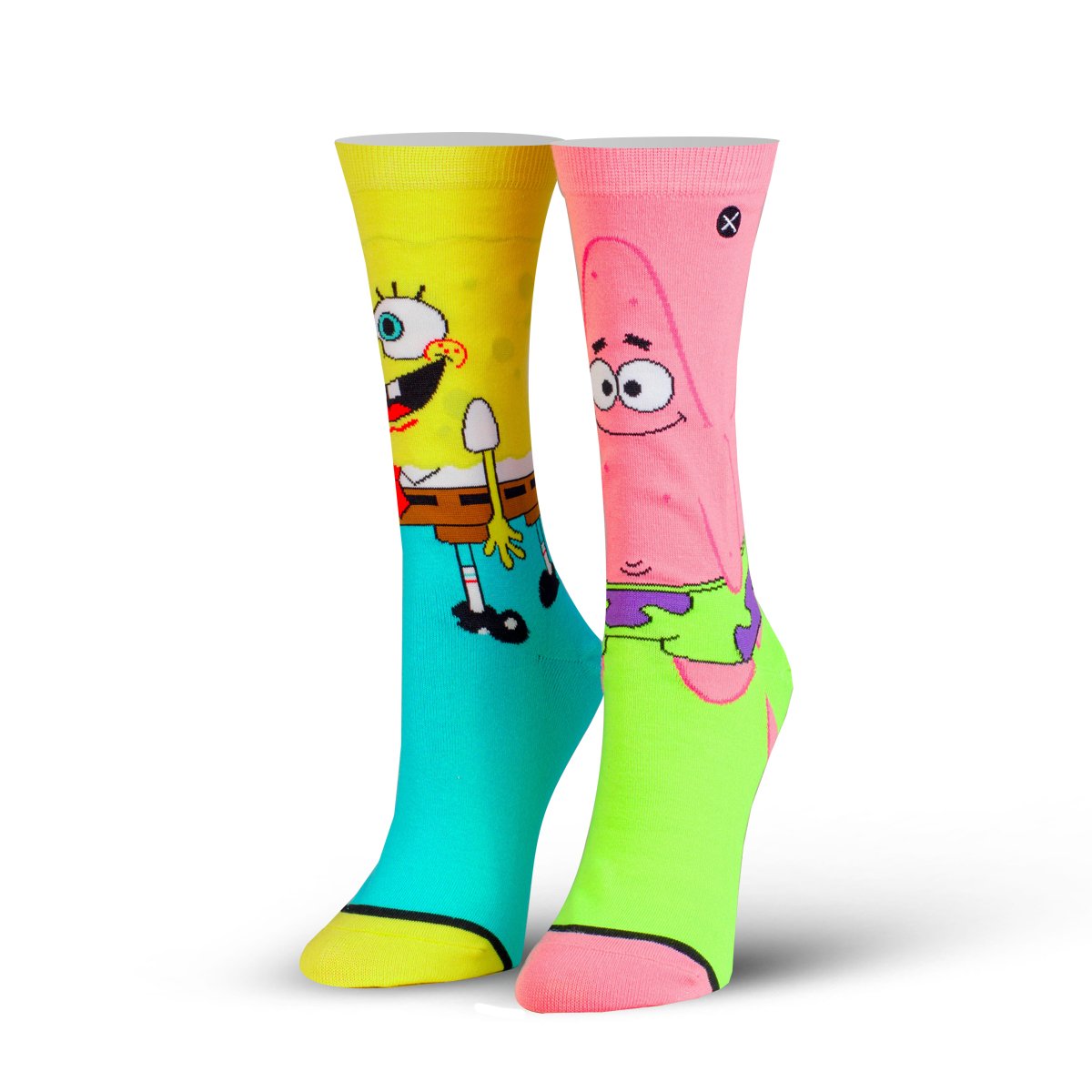 Chaussettes ODDSOX Bob L'Éponge et Patrick – B S Socks