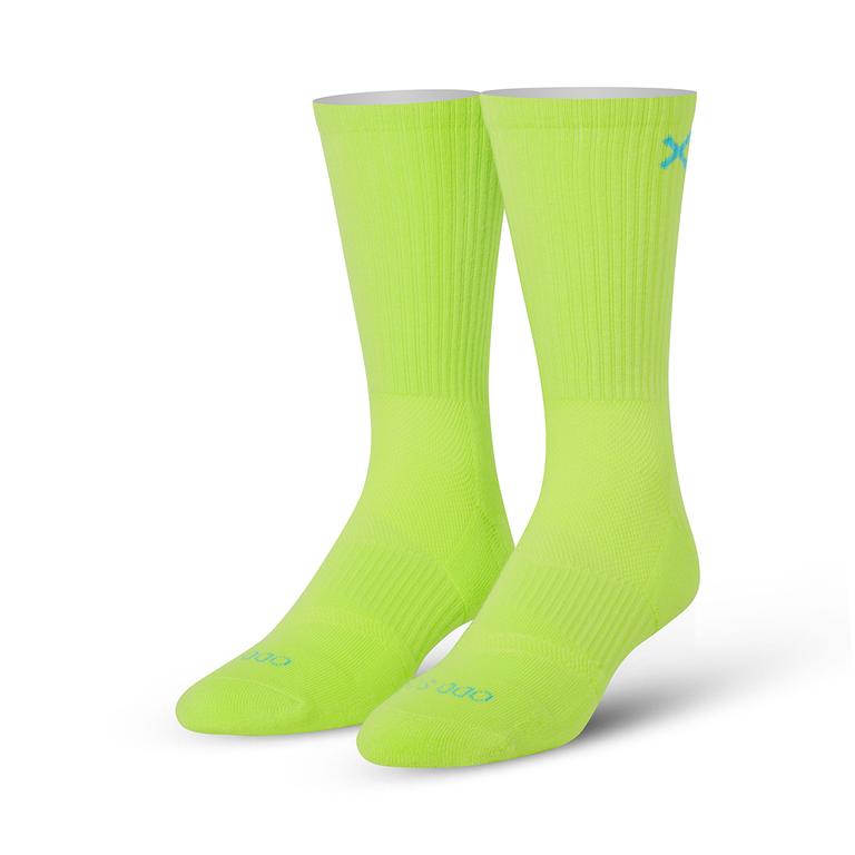 Chaussettes ODDSOX - Neon Yellow