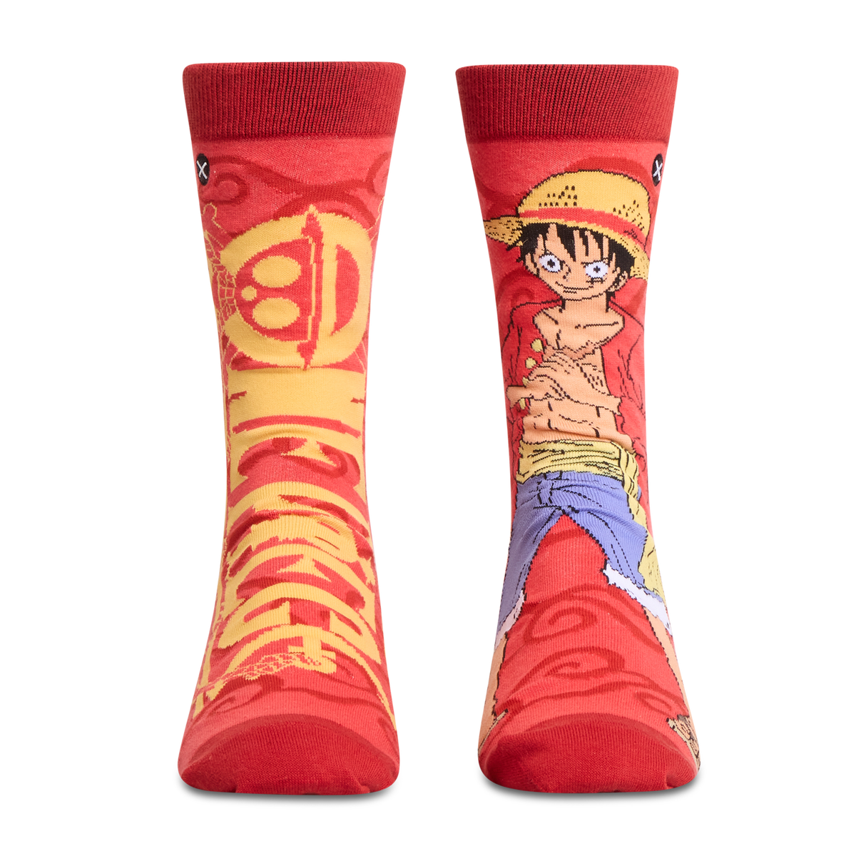 Chaussettes ODDSOX - One Piece (Monkey D. Luffy)