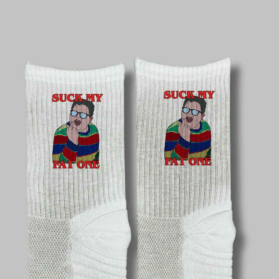 Chaussettes B & S Socks - Suck my fat one
