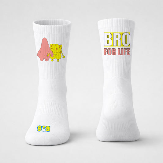 Chaussettes B & S Socks - Bob l'éponge Bro for life