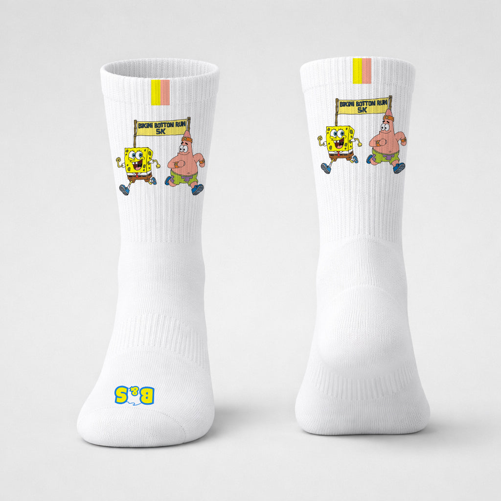 Chaussettes B & S Socks - Bob l'éponge Bikini Bottom Run