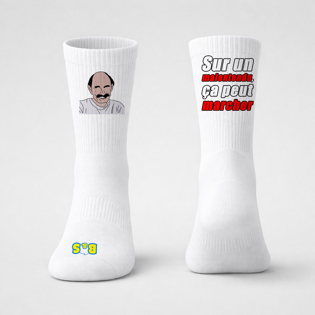 Chaussettes B & S Socks - Jean-Claude Dusse