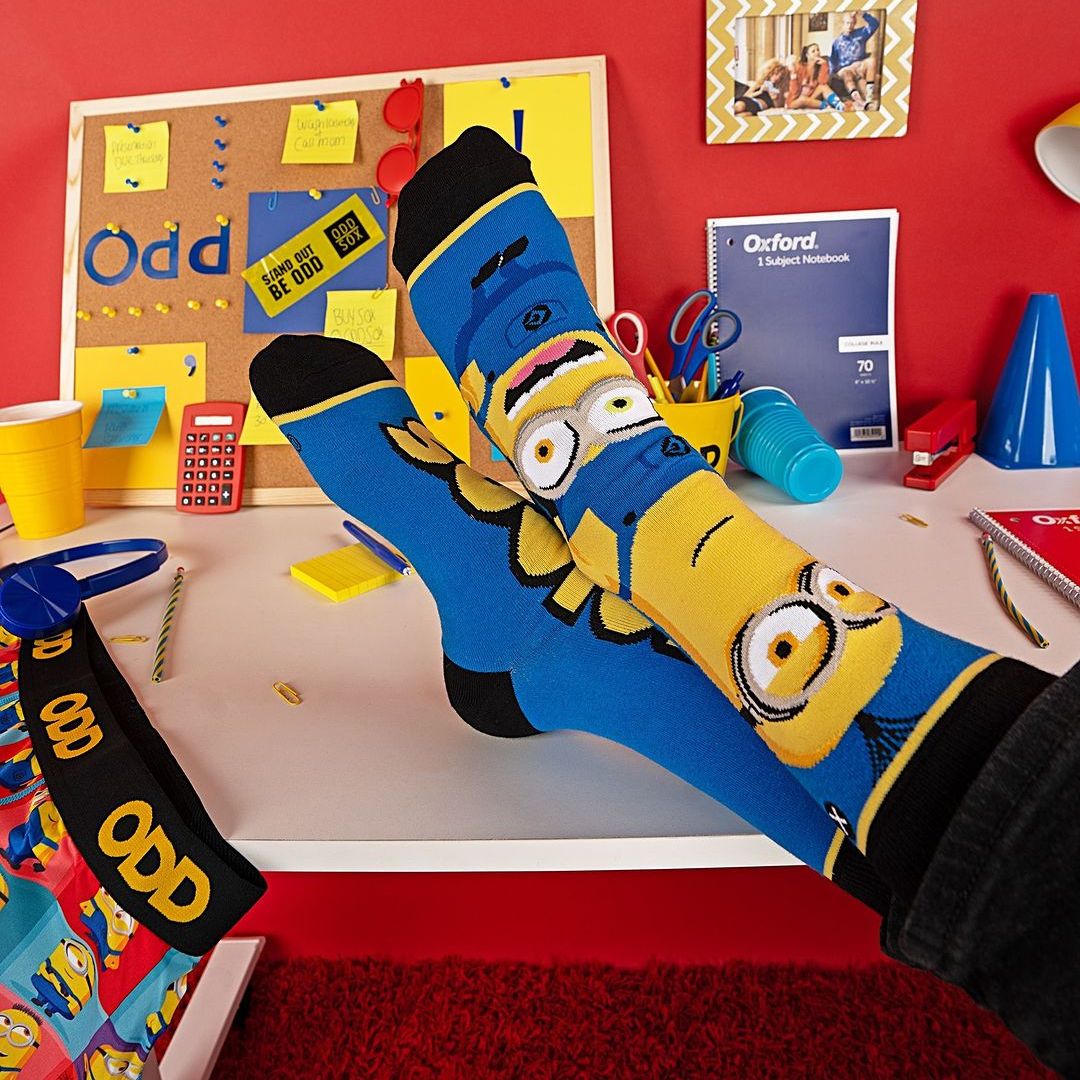 Chaussettes ODDSOX - Les Minions