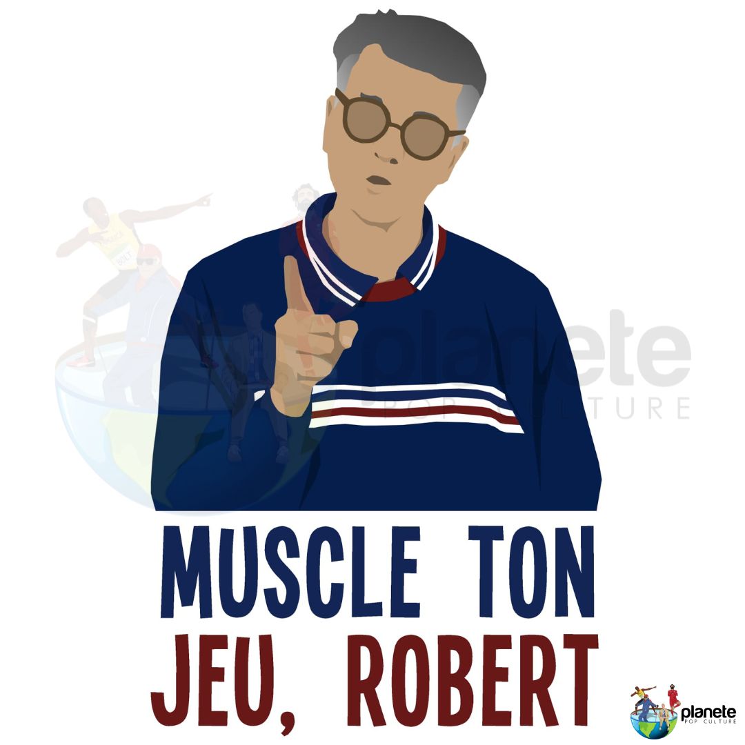 Chaussettes B & S Socks x Planète Pop Culture - Muscle ton jeu Robert !