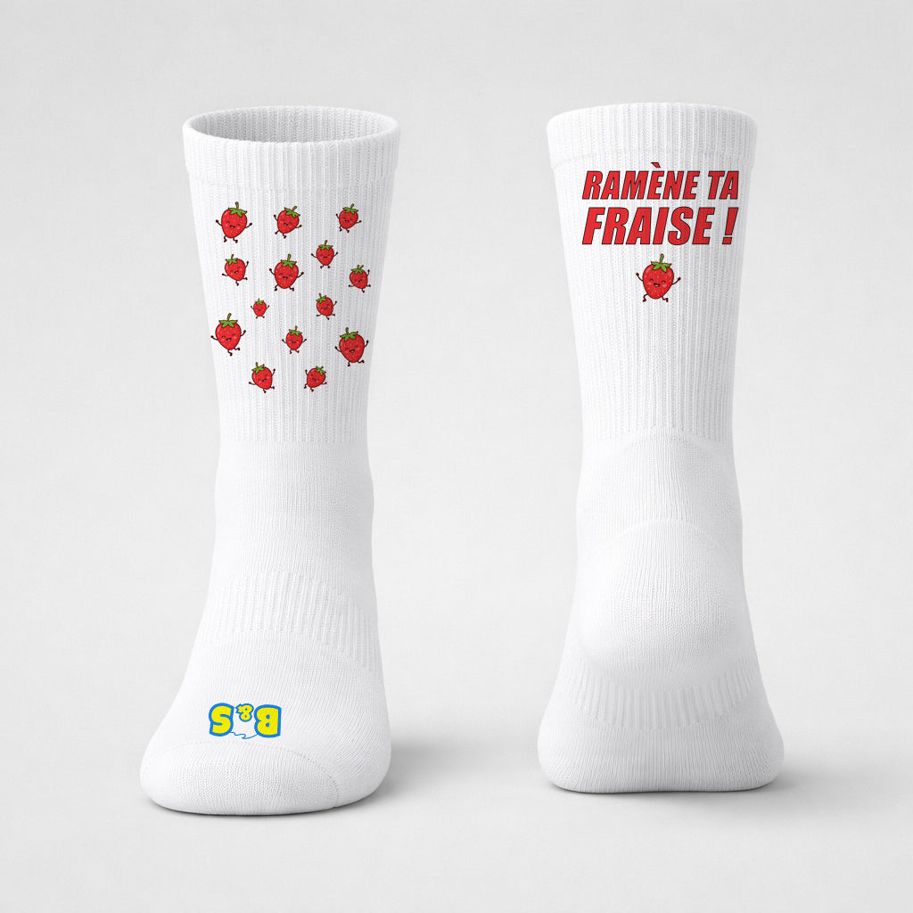 Chaussettes B & S Socks - Ramène ta fraise