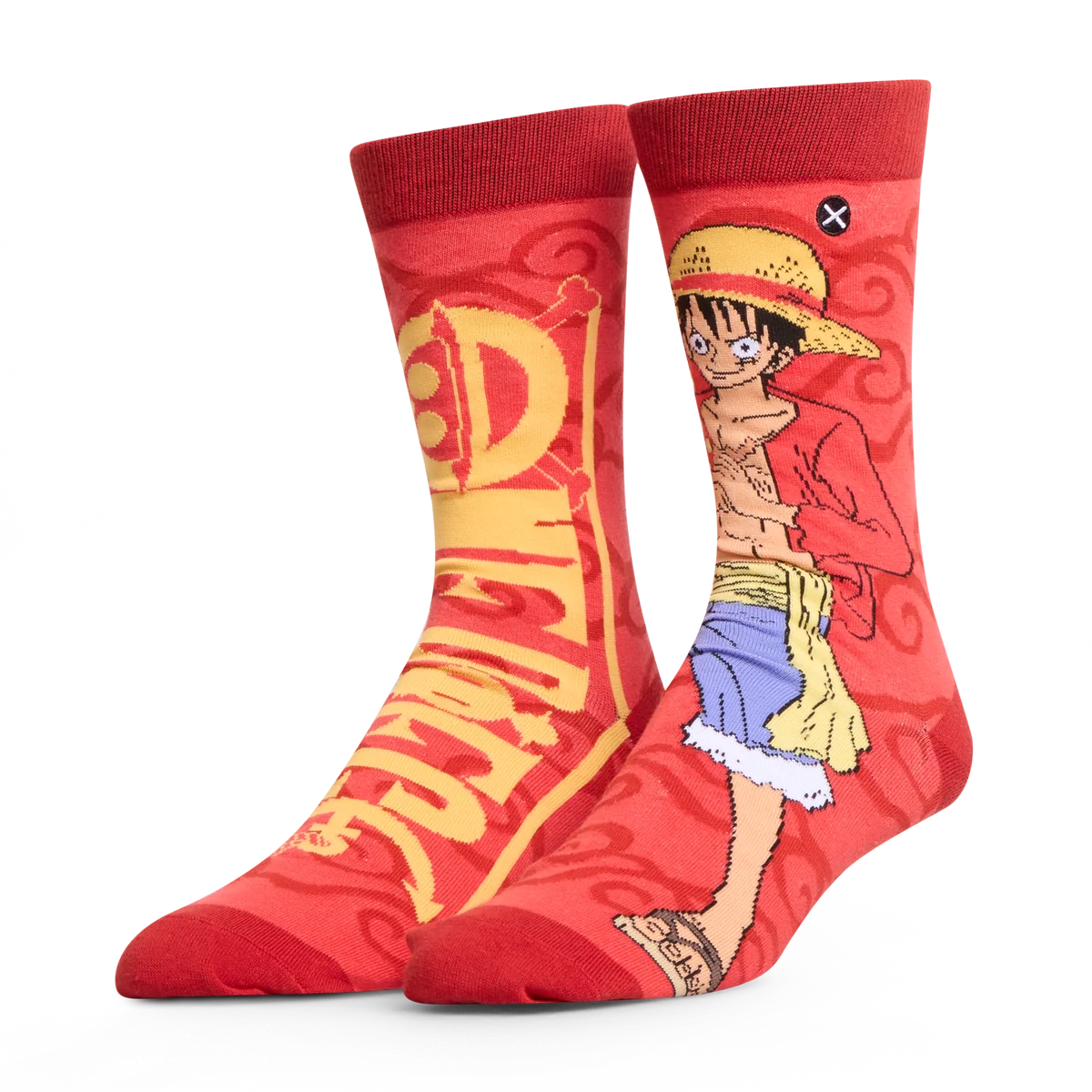 Chaussettes ODDSOX - One Piece (Monkey D. Luffy)