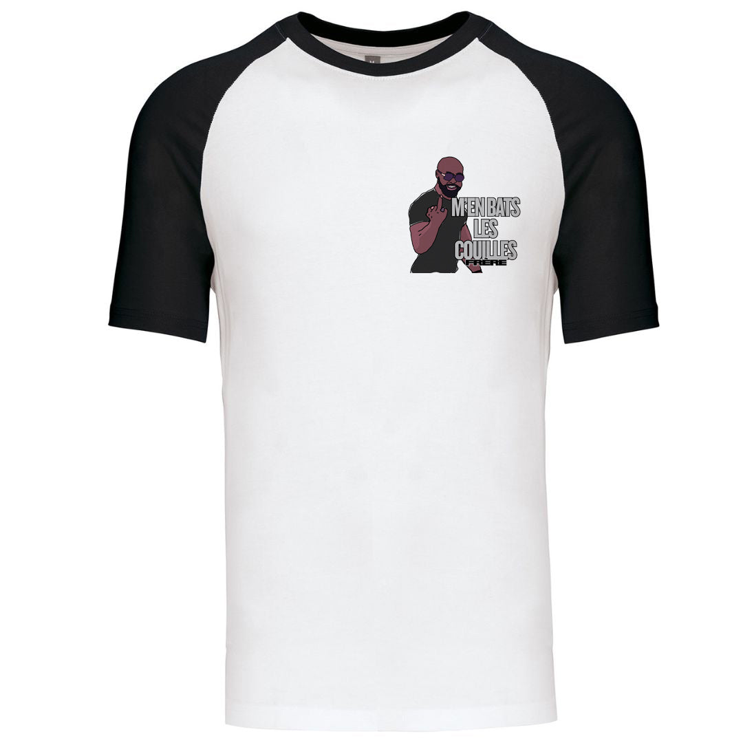 T-shirt baseball manches courtes noir - Kaaris