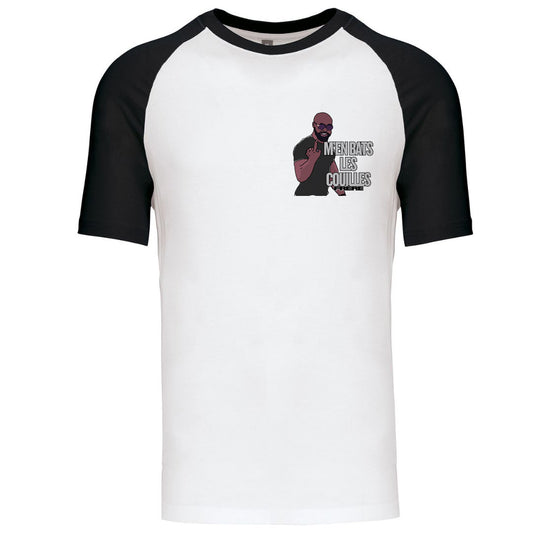 T-shirt baseball manches courtes noir - Kaaris
