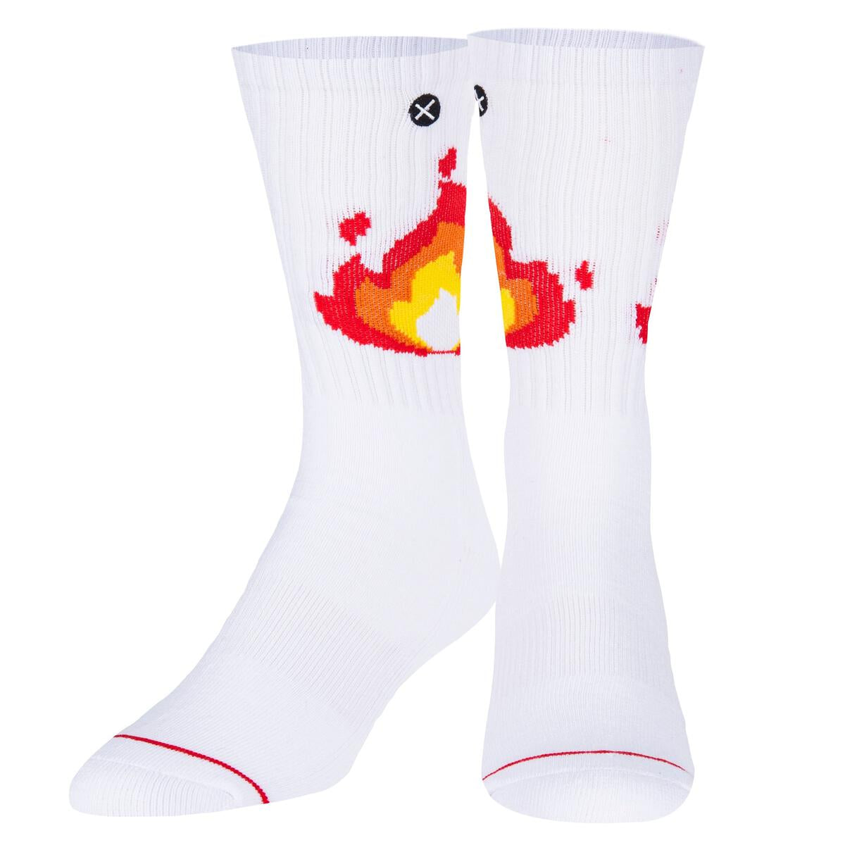 Chaussettes ODDSOX - Pixel Flame