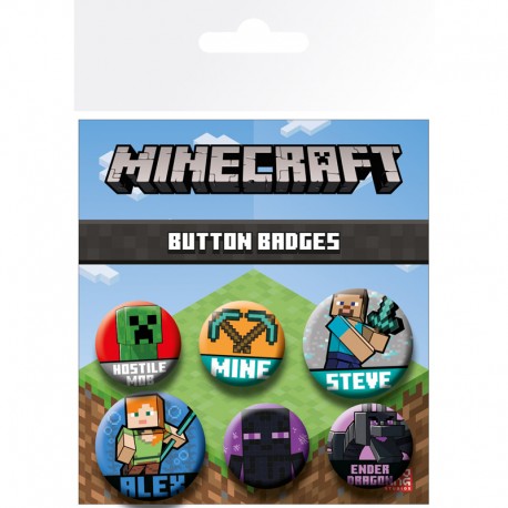 Pin's - Minecraft Badges